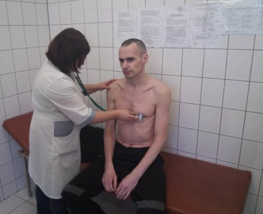 Олег Сенцов на 139 день голодовки